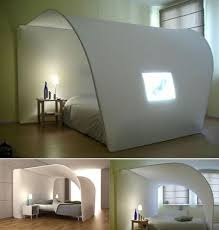 curved bed with a projection screen bedroom furniture design unique bedroom furniture modern white bedroom