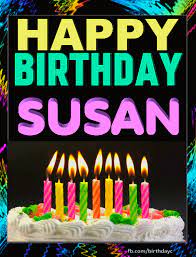 Happy Birthday SUSAN Image Gif