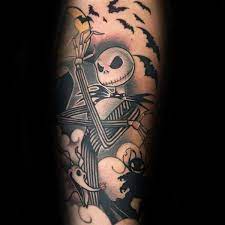 Nightmare Before Christmas Tattoo Christmas Tattoo Tattoos For Guys