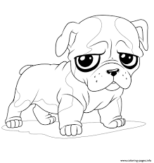 Poor dog has a sore. Cute Puppies Coloring Pages Printable