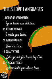Tacos Are My Love Language Shop Muscles And Donuts Taco Collection Taco Humor Taco Love Taco Tuesdays Humor