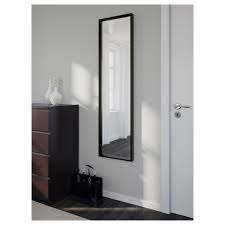 nissedal spiegel zwart 40x150 cm ikea slaapkamer spiegel spiegel slaapkamer hal spiegel