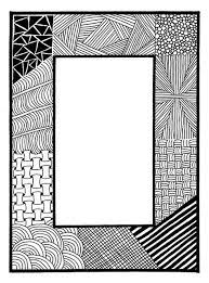Soothing art that works, whether you are the creator or the viewer. Pin On Zentangle Frames