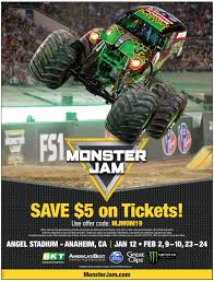 Maximize Your Fun At Monster Jam Anaheim 2018