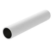 Tubo de acero blanco de 2.4 m con PE