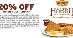 Denny S Coupon For 20 Off Entire Guest Check Printable Coupons Restaurant Deals Coupon Coupons