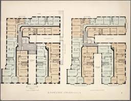 Knowlton Court South Plan Of First Floor Plan Of Upper Floors Nypl Digital Collections How To Plan New York Public Library Court