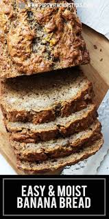 Easy Moist Banana Bread Recipe In 2020 Bread Recipes Sweet Sweetened Condensed Milk Recipes Moist Banana Bread