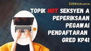 Tinggalkan mereka yang masih ada mentaliti ini. Topik Hot Seksyen A Peperiksaan Pegawai Pendaftaran Gred Kp41 Youtube