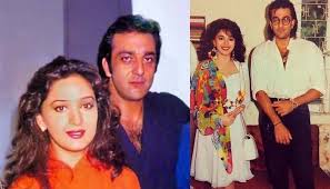 Sanjay Dutt Had An Affair With Madhuri Dixit When His First Wife Richa Was Battling With Tumour Affair Madhuri Dixit Wife