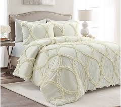 Featuring sounds recorded in the dorset countryside and the music of lush's resident maestro simon emmerson lush. Riviera 3 Piece Queen Comforter Set By Lush Decor Qvc Com