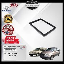 Maybe you would like to learn more about one of these? Naza Ria Kia Carnival Air Filter Ok558 13 Z40 Shopee Malaysia