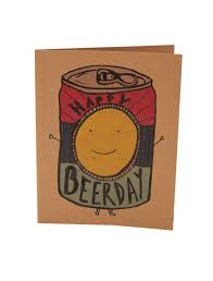 Drole Happy Birthday Beer Day Man Greeting Card Etsy Happy Birthday Beer Happy Birthday Man Happy Birthday Vintage