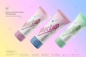 These box mockups come for free and are built with perfection in mind! Cosmetic Plastic Tube Mockup Poster In Packaging Mockups On Yellow Images Creative Store