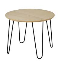 Ta table basse peut être la star du salon ou ton assistante personnelle quand tu prends possession du canapé et que tout doit être à portée de main. Table Enfant Coloris Noir Et Naturel D60 Mini Jungle Maisons Du Monde