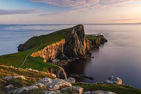 Book the perfect bed and breakfast for your trip in isle of skye, scotland. Neist Point Lighthouse In Isle Of Skye Scotland Seen At Sunset Photograph By George Afostovremea