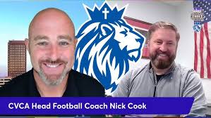 CVCA Head Football Coach Nick Cook