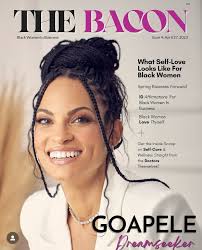 Anyways, my name is Andrea. I'm a Black woman from South Central Los  Angeles who created a nonprofit organization that highlights the positive  image of Black women. I design every page, built