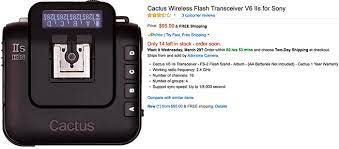 Cactus V6ii Firmware Update Will Add Wireless Cross Brand Ttl Support Sonyalpharumors