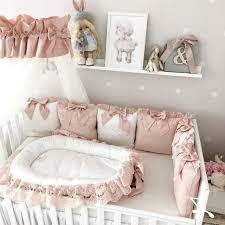 With so many adorable crib bedding sets for girls, there's no reason to choose just one; Pink Baby Bedding Sets Online