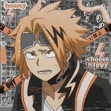 denki kaminari icon edit anime kawaii anime cute anime profile pictures