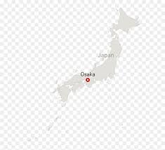 Located 400 km to the southwest of tokyo,osaka is a major city of japan. Osaka Japan Map Hd Png Download Vhv