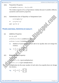 Adamjee Coaching Real And Complex Number Systems Definitions And Formulae Mathematics 11th In 2020 Complex Numbers Mathematics Number System