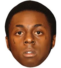 Lil wayne is rapper with so many tattoos. Lil Wayne Tattoo Maske Aus Karton Celebrity Cutouts