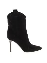 Details About Tamara Mellon Women Black Boots Us 6 1 2