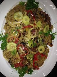 Thiebou Yap Rice And Lamb African Food African Cooking Haitian Food Recipes