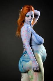 Body paint Porn Pic - EPORNER