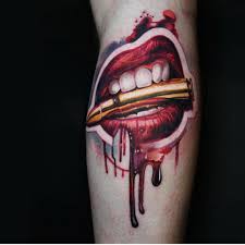 Bite The Bullet Tattoo Kelso Pin On Wicked Tattoos