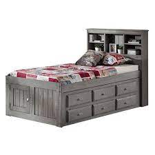 Your purchase includes one prepac platform storage bed with 6 drawers metal slides with safety stops for smooth drawer opening and closing; Birch Lane Giulia Twin Mate S Bed With Drawers And Bookcase Bed With Drawers Bookcase Bed Bunk Beds With Storage