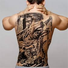 See more ideas about tattoos, tattoos for guys, cool tattoos. Tzxdbh 2pcs Big Black Tiger Tattoos Men Wolf Dragon Tattoo Waterproof Large Beast Monster Body Back Tattoos Temporary Paper Tattoo Large Amazon De Beauty