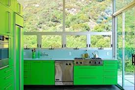 color crazy: ten vibrant kitchens to
