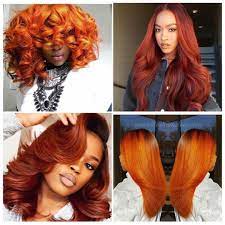 Pin By Queensoul On All About Hair Hair Color Orange Hair Color For Black Hair Burnt Orange Hair Color