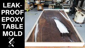 How To Make An Epoxy Table Mold Diy Epoxy Resin Table Youtube In 2020 Epoxy Resin Table Resin Table Diy Molding