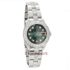 Check spelling or type a new query. Pre Owned Rolex Datejust Custom Diamond Watch For Ladies 8 50ct 967269