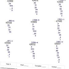 These worksheets and lessons offer a great way to introduce long division problems to students. Math Worksheets Division With Remainders Division Worksheets Long Division Worksheets Short Division Worksheets