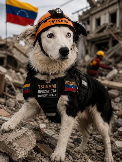Tsunami: El héroe canino de rescate en Venezuela | TikTok