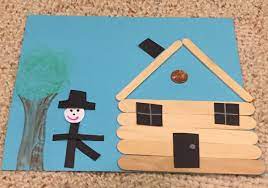 Check spelling or type a new query. Popsicle Stick Log Cabin Craft All Kids Network