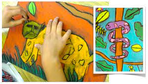 Chalk Rainforest Animals Art Video Deep Space Sparkle
