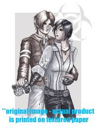 Resident Evil 6 - Ada Wong & Leon Kennedy - Stay With Me Art  Printpostcardstickermagnet - Etsy