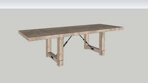 Ci Big Sur Dining Table 116 3d Warehouse Dining Table Dining Table