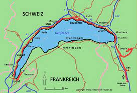 Der genfer see liegt entlang der stadt und ist einer der größten seen europas. Schweiz Route 1 Genfersee Hautnah Erleben Auf Reisemobil Routen De
