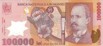 Maybe you would like to learn more about one of these? 100 000 Lei Romania Numista