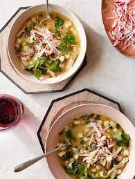 Chicken Poblano Posole Rachael Ray In Season Recipe Mexican Soup Chicken Posole Recipe Chicken Poblano