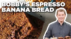 I did a lot of cooking over the last couple of days, which was great. Bobby Flay S Espresso Chocolate Chip Banana Bread Brunch Bobby S Food Network Foodie Badge