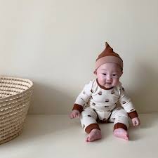 Baby Boys And Girls Clothes Sets Hazelnut Print Long Sleeves Bodysuit Leggings Hat 3pcs Baby Cotton Home Wear Outfits Clothing Sets Aliexpress