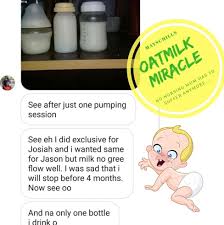See Breastmilk After Drinking Only 1 Bottle Of Mayschills Oatmilk Aka Lactation Boost Ah Our God Is Just So Wonderful O See H Baby Bottles Nurse Lactation